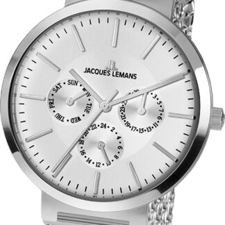 Jacques Lemans Multifunktion Milano silber